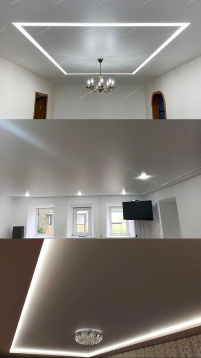 Натяжные потолки