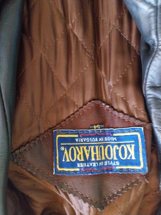 кожено яке от телешка кожа