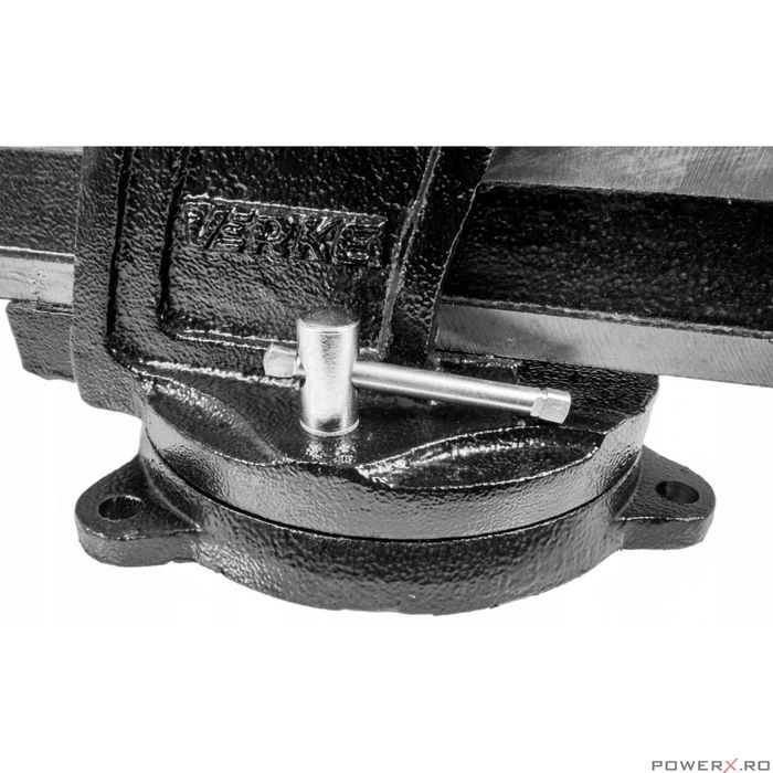 Menghina rotativa turnata, 150 mm, de banc, cu nicovala, Premium Line,