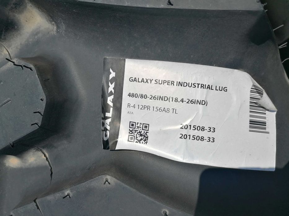 Anvelopa industriala Galaxy, 18.4-26, 12PR, Super Industrial Lug