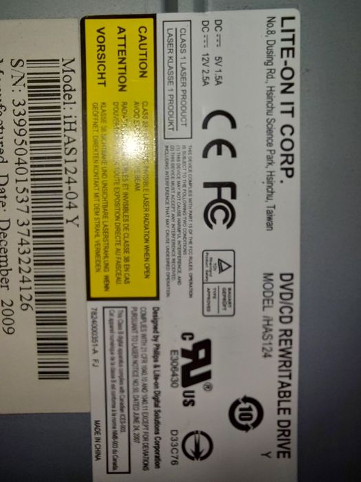 Процессор Core i3-3220 + DVD-привод Lite-On (SATA)