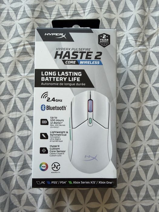Игровая мышь HyperX Pulsefire Haste 2 Core беспроводная