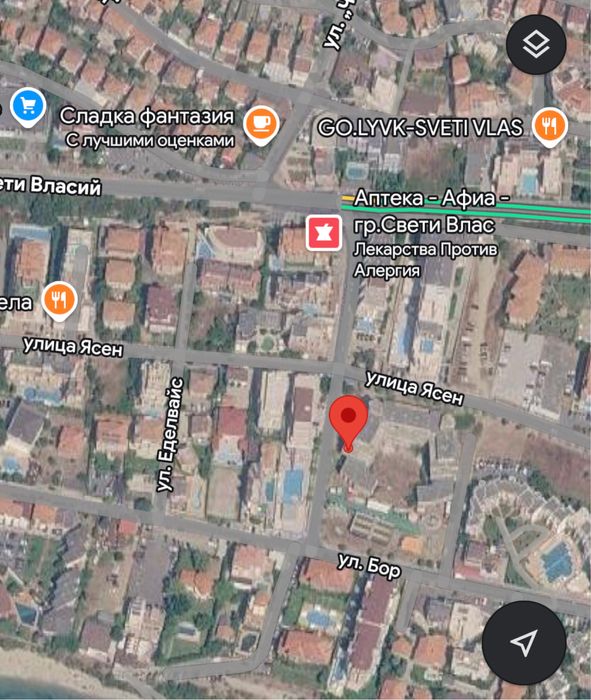 Подземно паркомясто в Свети Влас