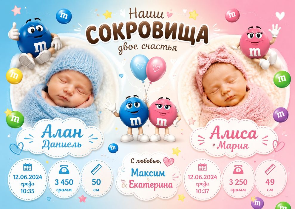 Метрики для новорожденных