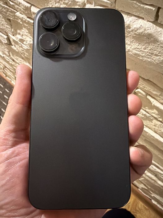 Carcasa/spate iphone 15 pro max negru