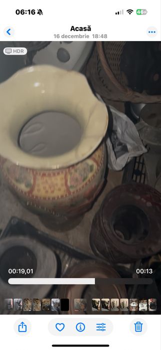 Vand set vaze flori 150 lei set 6 bucati iasi