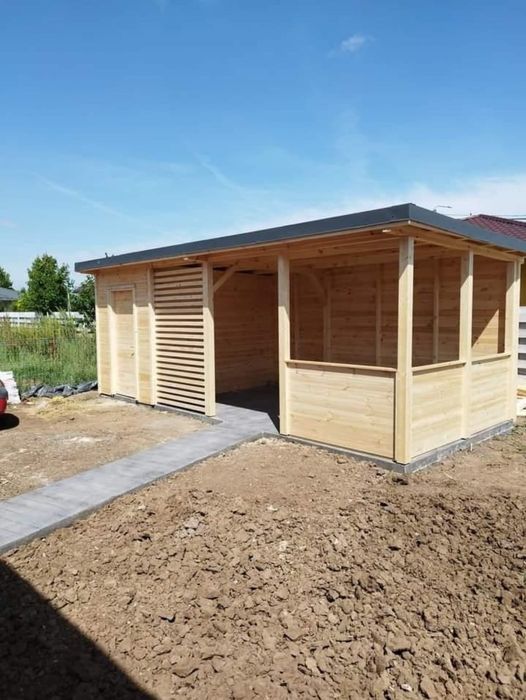 Foișoare/Terase/magazii pergole  modele moderne