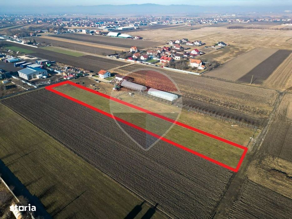 Teren Brasov - destinație industrială PUZ hala service auto
