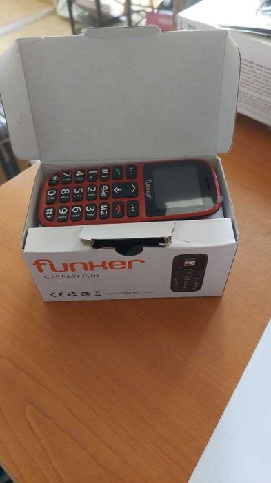 Funker C65 Easy Plus Мобилен телефон за възрастни хора