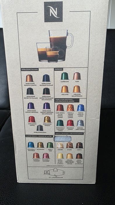 Nespresso Espressor CitiZ Platinum C140 Stainless Steel 510 RON Nou