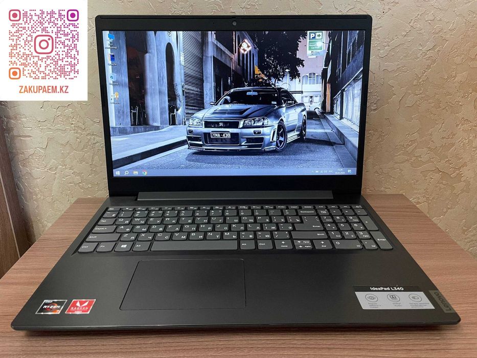 Lenovo ideapad L340 /Amd Ryzen 7-3700u/8Gb Ram/250Gb ssd/