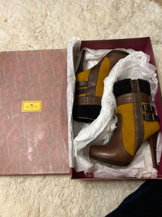 Оригинальные войлочные ботинки ETRO