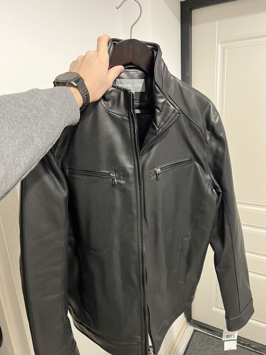 Кожаная куртка Michael Kors