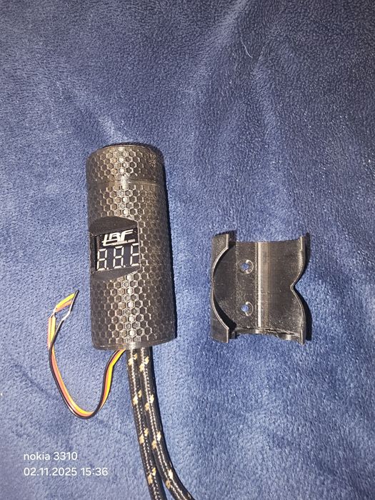 Remote/telecomanda bass rca cu voltmetru (ground zero/alphard/dd/edge)