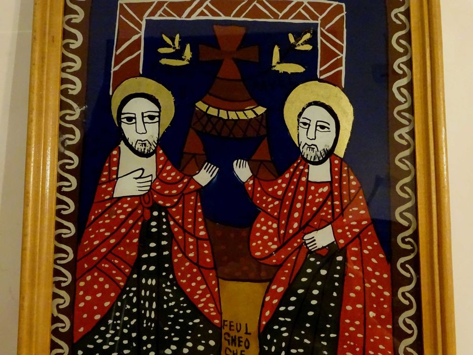 Icoana ‘Sfintii Apostoli Petru si Pavel, pictura Feur Gheorghe, Nicula