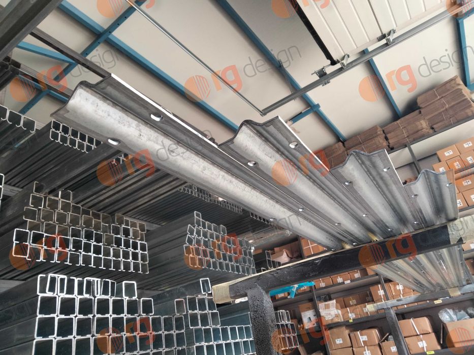 Sina Poarta Culisanta cu profil tip U (OMEGA) si tip V (CORNIER)