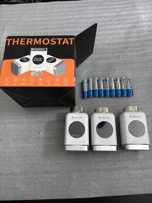 SALCAR - Set 3 Termostate inteligente, WiFi