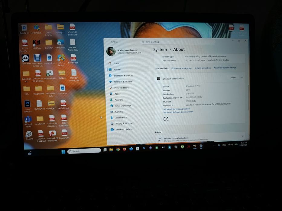 Laptop Dell Vostro 3500 1TB RAM 24 GB