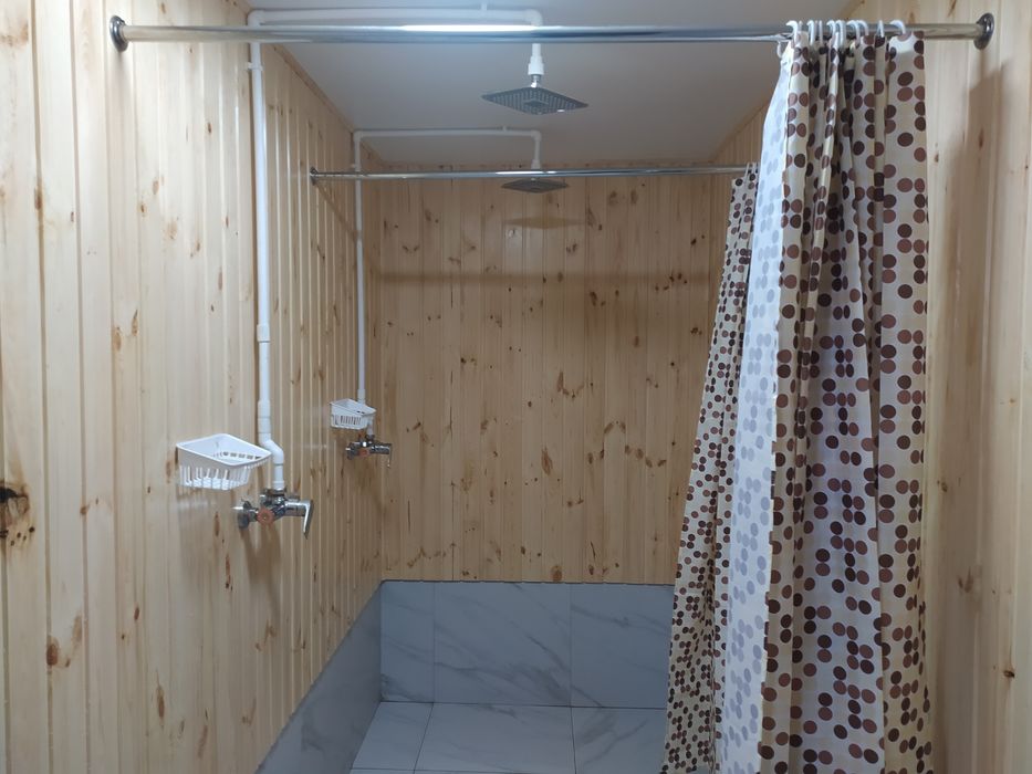 Баня на дровах с прорубом