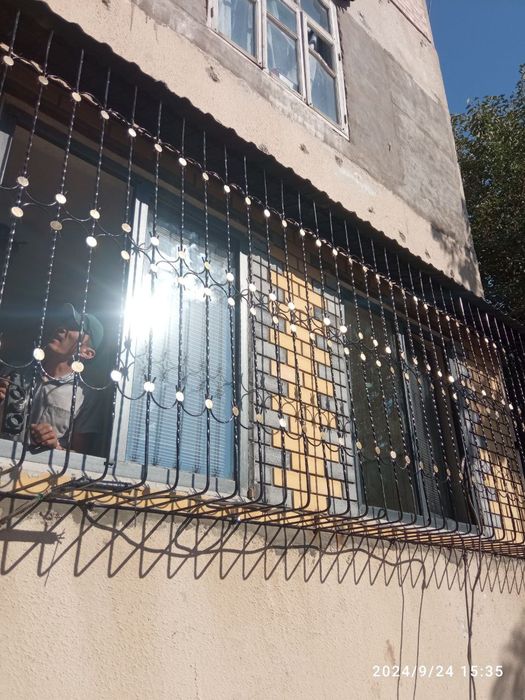 Кладка кирпича ремонт балкона,решотка,казирок,reshotka