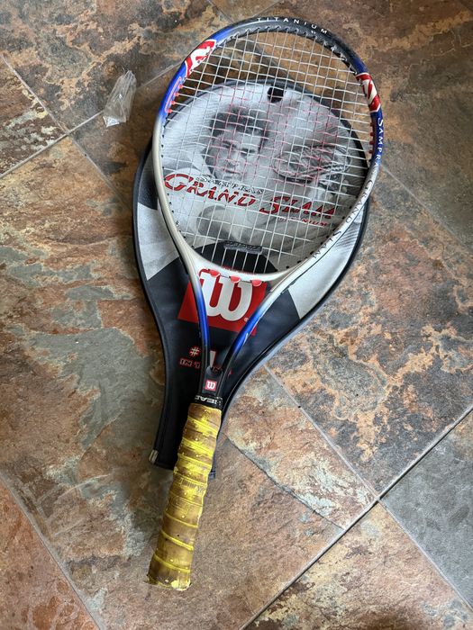 Racheta Tenis Wilson Grand Slam Power Bridge 4 3/8 L3 Titanium
