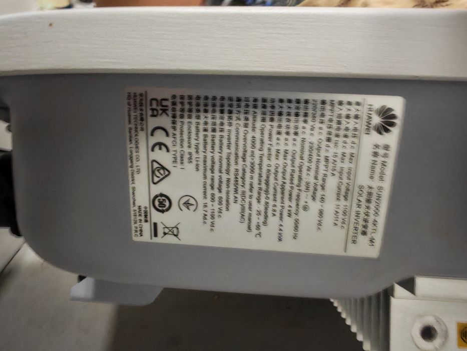 Invertor Huawei 4 kw trifazic