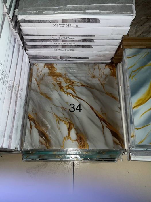 Самоклейка, Самоклеящаяся ПВХ плитка