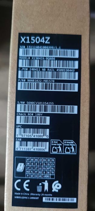 Laptop ASUS Vivobook 15 X1504ZA  i3-1215U  15.6'' Full HD,