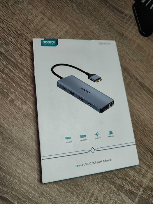 ПРОМО! Компактен 12 в 1 Хъб с 4K за MacBook –Максимална функционалност