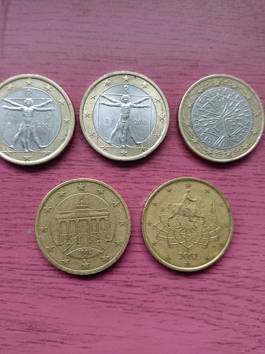 Monede 1 euro vechi