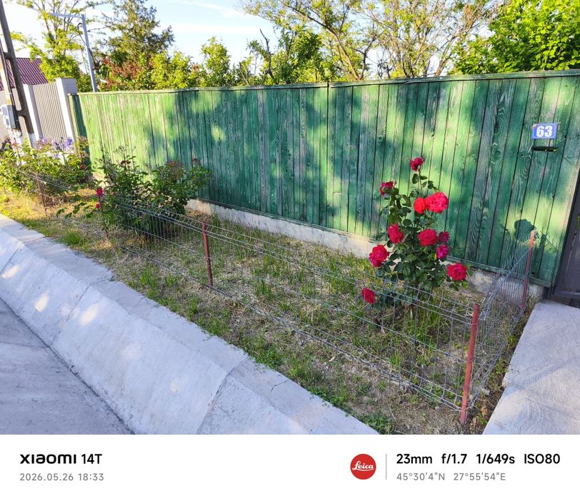 Teren de vânzare 1000  m², intravilan ,la stradă asfaltată cu căsuță de vacanță, în Mihail Kogălniceanu , com. Smârdan