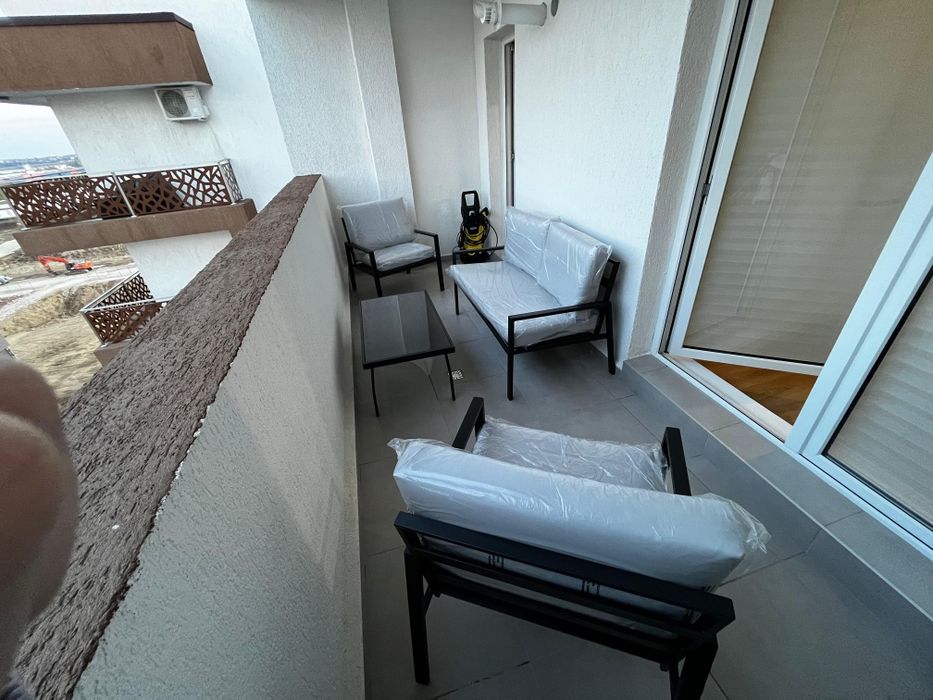 Vând set mobilier terasa, balcon, gradina - 4 piese