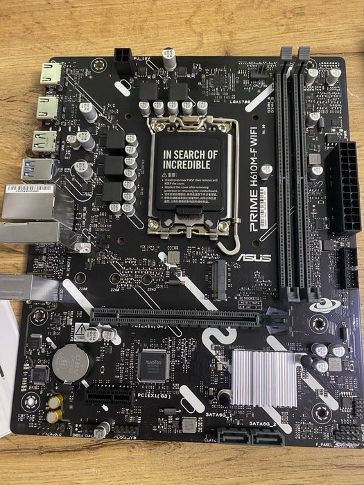 Материнская плата ASUS PRIME H610M-F WIFI DDR5 LGA1700