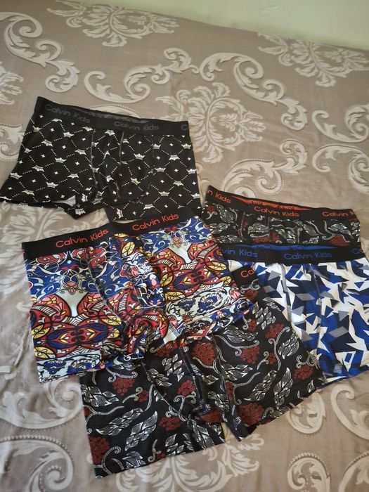 Set 5 perechi Boxeri copii lenjerie intima copii