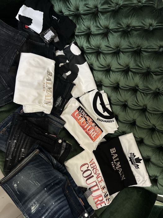 Tricou Versace Dsquared2 Balmain