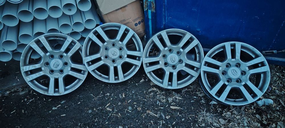 Литые диски r18 на Prado 150