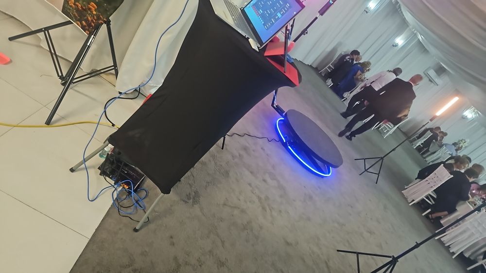 Laser pentru dansul mirilor/Platforma video 360/cabina foto/Fum greu