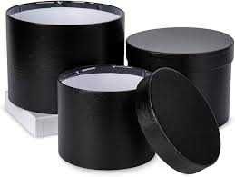 Персонализированная чёрная подарочная коробка