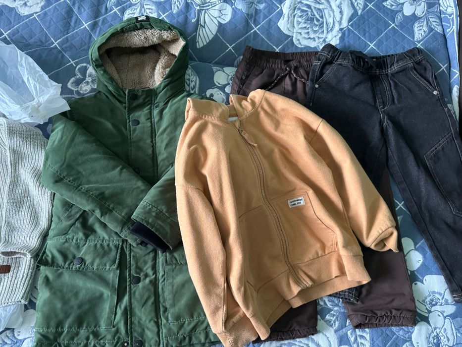 Пакет теплых вещей 4-5-6 лет