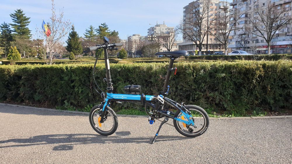 Bicicleta Pliabila DahonK3 Tourquoise noua 8.100 kg, accesorii incluse