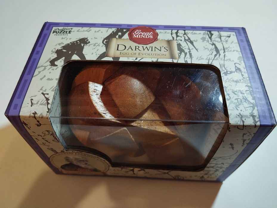 3D дървен пъзел от втора степен по трудност