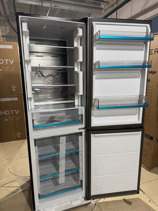 Холодильник ZIFFLER RF-BF-409/400DI No Frost Inverter MetalCooling