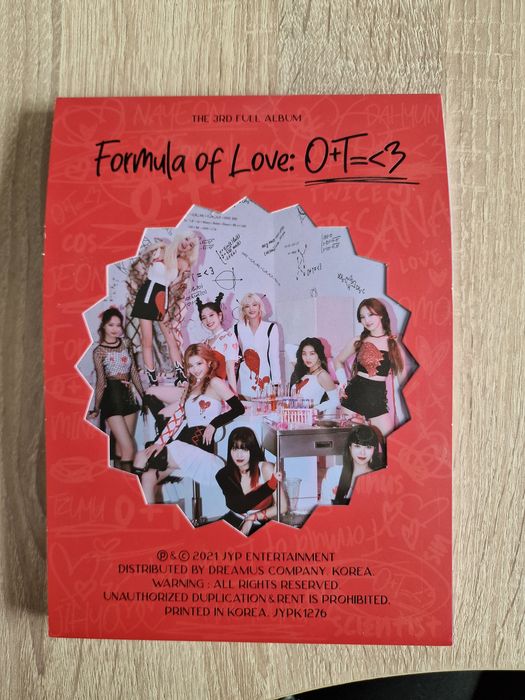 (All Ver.) TWICE Formula of Love: O+T=< 3