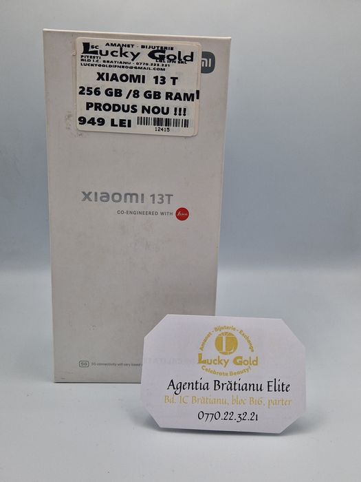 Xiaomi 13 T 256 GB  nou cod 12415