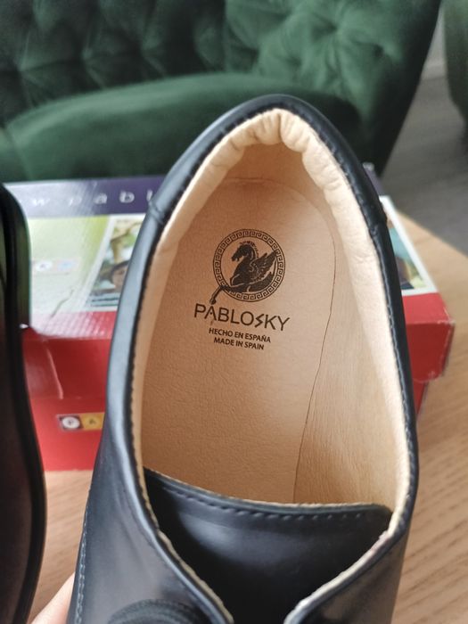 Pantofi negri piele Pablosky măr.40