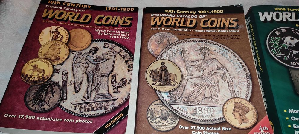 3 cataloage monede WORLD COINS