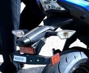 Опашка , Стойка за номер Kawasaki Ninja 650 Оригинална