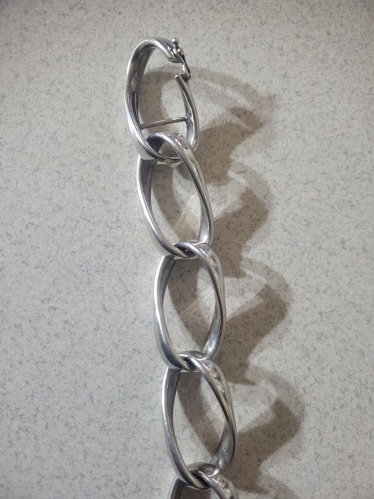 Bratara masiva argint