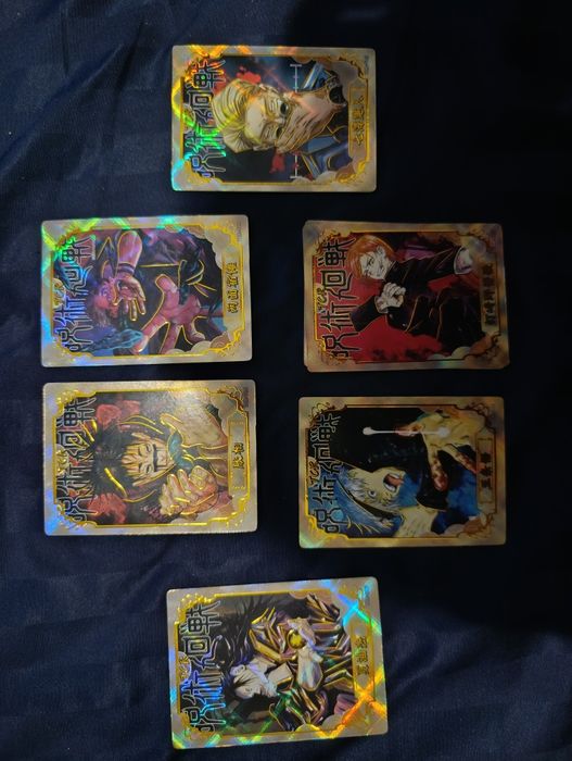 Коллекционные карточки аниме Магическая Битва