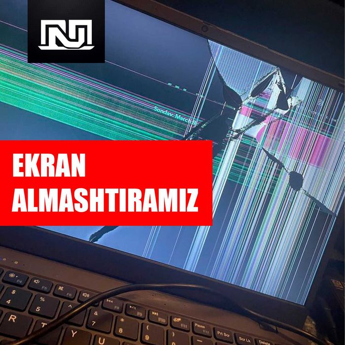 Noutbook ekran almashtirish xizmati